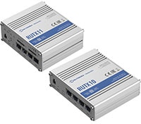 Teltonika RUTX Series Industrial Wireless and Ethernet Routers Image des routeurs industriels sans fil et Ethernet série RUTX de Teltonika