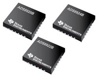 Texas Instruments ADS892xB SAR Analog-to-Digital Converters Image of Texas Instruments ADS892xB SAR Analog-to-Digital Converters