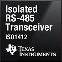 Texas Instruments' ISO1412 Isolated RS-485/RS-422 Transceiver Texas Instruments 的 ISO1412 隔離式 RS-485/RS-422 收發器的圖片