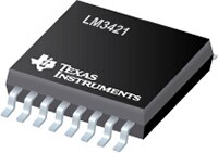 Texas Instruments' LM3421 and LM3423 Controllers Image of Texas Instruments' LM3421 and LM3423 Controllers