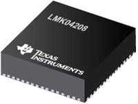 Texas Instruments' LMK04208, Ultra-Low-Noise Clock Jitter Cleaner Texas Instruments 的 LMK04208 超低雜訊時脈抖動清除器圖片
