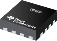 Texas Instruments' OPA857 Transimpedance Amplifier Texas Instruments 的 OPA857 跨阻放大器