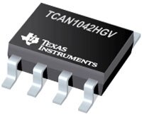 Texas Instruments' TCAN1042HGV and TCAN1042HV CAN Transceivers Image des émetteurs-récepteurs CAN TCAN1042HGV et TCAN1042HV de Texas Instruments