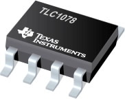 Texas Instruments TLC1078 Operational Amplifier Image de l'amplificateur opérationnel TLC1078 de Texas Instruments
