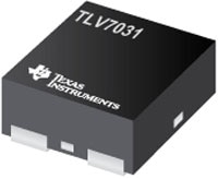 Texas Instruments' TLV7031/TLV7041 Nanopower Comparators Immagine dei comparatori a nanopotenza TLV7031/TLV7041 di Texas Instruments