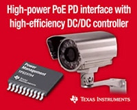 TPS23754 - Power-over-Ethernet (PoE) Controller