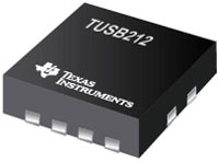 Texas Instruments' TUSB21x USB 2.0 High-Speed Signal Conditioners Image of Texas Instruments' TUSB212 USB 2.0 High-Speed Signal Conditioners