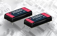 Traco Power's TEN 40E and TEN 40WIE Series Abbildung der Serien TEN 40E und TEN 40WIE von TRACO Power