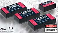 TRACO Power THR-WI Series DC/DC Converters Abbildung: DC/DC-Wandler der Serie THR-WI von TRACO Power