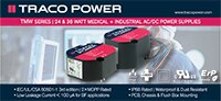 TRACO Power 24 W and 36 W AC/DC Power Supplies – TMW Series TRACO Power 24 W 和 36 W AC/DC 电源 - TMW 系列的图片