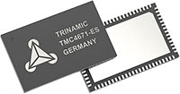 TRINAMIC's TMC4671 FOC Servo Controller IC Image of TRINAMIC's TMC4671 FOC Servo Controller IC