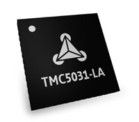 TRINAMIC Motion Control's TMC5031 Dual-Axis Stepper-Motor Driver and Controller IC Image of Trinamic Motion Control's TMC5031 Dual-Axis Stepper-Motor Driver and Controller IC
