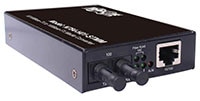 Tripp Lite by Eaton Hardened and Industrial Fiber Optic Media Converters Image of Tripp Lite Hardened and Industrial Fiber Optic Media Converters
