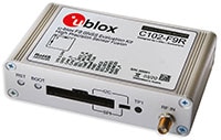 U-blox's C102-F9R Application Board Image of U-blox's C102-F9R Application Board