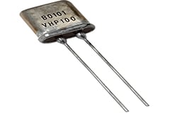 VHP100 Ultra-High Precision Hermetically Sealed Bulk Metal® Foil Resistor Image of VPG Foil Resistors VHP100 Ultra-High Precision Hermetically Sealed Bulk Metal® Foil Resistor