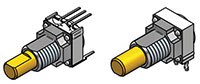Vishay Sfernice's 12.5 mm Modular High-Torque Panel Potentiometer Image du potentiomètre de panneau modulaire à couple élevé de 12,5 mm de Vishay Sfernice