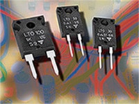 Vishay Sfernice's LTO Power Thick Film Resistors 30 W, 50 W, and 100 W Sfernice's LTO Power Thick Film Resistors 30 W, 50 W & 100 W