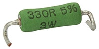 Vishay BC Components' AC03-WSZ and AC03-AT-WSZ Cemented Wirewound Resistors Image of Vishay BC Components' AC03-WSZ and AC03-AT-WSZ Cemented Wirewound Resistors