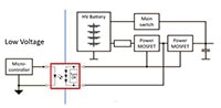 Vishay Semi Opto's VOMDA1271T Automotive Photovoltaic MOSFET Driver Image du circuit d'attaque de MOSFET photovoltaïque VOMDA1271T de qualité automobile de Vishay Semi Opto