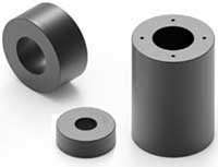 Würth Elektronik WE-AENA Axial EMI Suppression Cable Ferrite Abbildung: Axiales EMI-Entstörferrit von Würth Elektronik WE-AENA für Kabel
