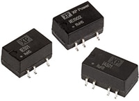 XP Power's IAS01/IES01/IES02 SMD Converters Bild der SMD-DC/DC-Wandler der Serien IAS01/IES01/IES0 von XP Power für Schienenfahrzeuganwendungen