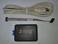 Zilog's Smart Cable to Program and Debug Z8 Encore! Microcontrollers Image of Zilog's Smart Cable to Program and Debug Z8 Encore! Microcontrollers