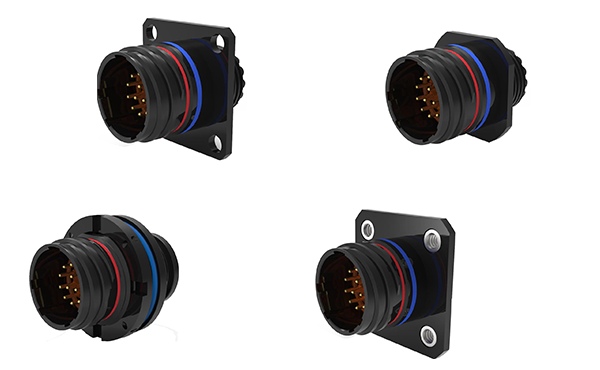 Amphenol Aerospace Series Five Connectors Image of Amphenol Aerospace Series Five Connectors