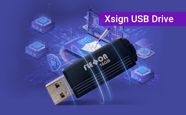Flexxon Xsign USB Drive Image of Flexxon Xsign USB Drive