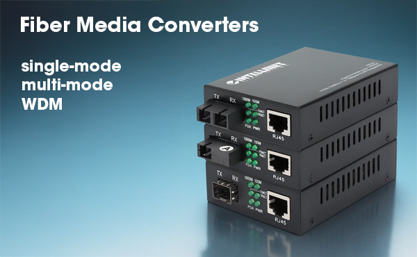 Media CoSingle Mode, Multi Mode, BiDI Media Converters Image of Media CoSingle Mode, Multi Mode, BiDI Media Converters