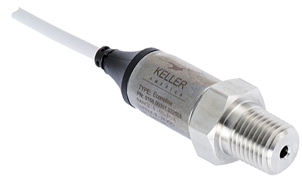 Keller America's Econoline Cabled Pressure Transmitter for Absolute Pressure Measurement Image of Keller America's Econoline Cabled Pressure Transmitter for Absolute Pressure Measurement