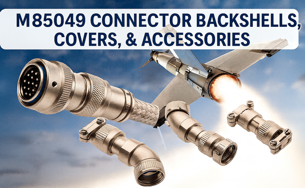 MIL Spec Connect M85049 Connector Backshell Accessories Image of MIL Spec Connect M85049 Connector Backshell Accessories