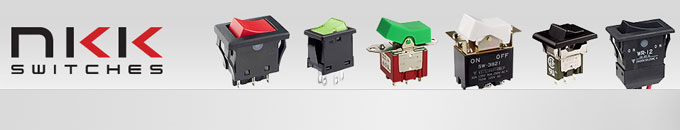 NKK's Rocker Switches Image of NKK's Rocker Switches