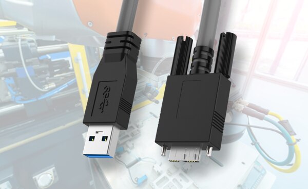 Newnex's USB 3 Micro B Cable with Locking Image of Newnex's USB 3 Micro B Cable with Locking