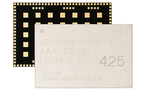 Nordic's nRF9160 System-in-Package Image of Nordic's nRF9160 System-in-Package