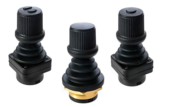 Ruffy Controls' HE2 Series Joystick Image of Ruffy Controls' HE2 Series Joystick