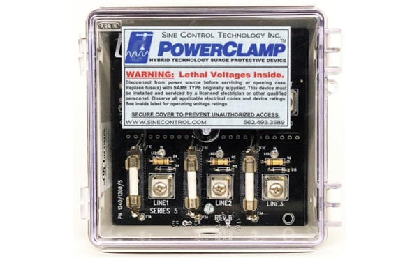 Sine Control's POWERCLAMP Series 80 Image of Sine Control's POWERCLAMP Series 80