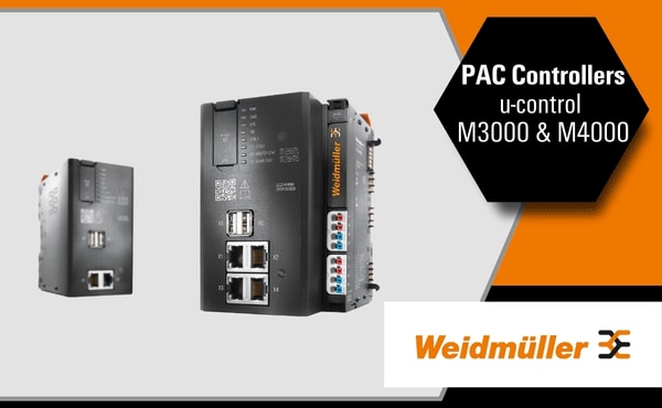 Weidmuller M3000 M4000 PAC Controllers Image of Weidmuller M3000 M4000 PAC Controllers