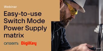 image of Easy-to-use Switch Mode Power Supply matrix webinar