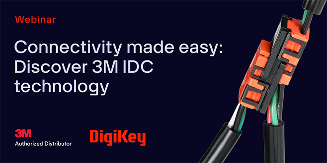 image of Connectivity made easy: Discover 3M IDC technology