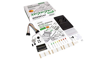 INVENTOR'S KIT FOR MICRO:BIT SPA image of INVENTOR'S KIT FOR MICRO:BIT SPA