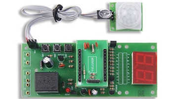 PIR MOTION SENSOR W/ TIMER image of PIR MOTION SENSOR W/ TIMER