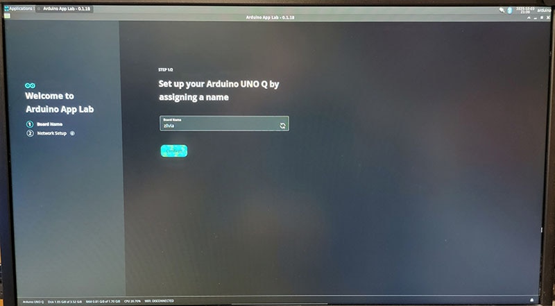 Getting Started with the Arduino UNO Q image of Getting Started with the Arduino UNO Q