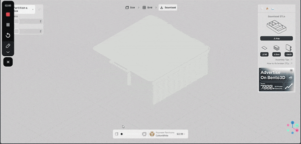 How to Design a Custom Storage Box in Bento3D Image of How to Design a Custom Storage Box in Bento3D