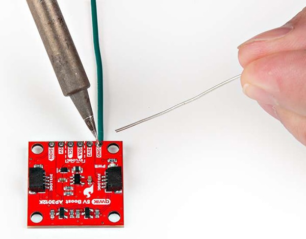 How to Run a 5V Device On a 3.3V System with Qwiic How to Run a 5V Device On a 3.3V System with Qwiic