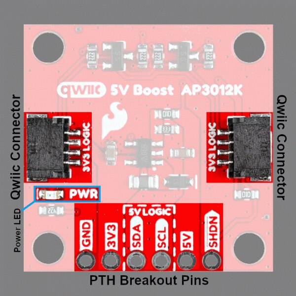 How to Run a 5V Device On a 3.3V System with Qwiic How to Run a 5V Device On a 3.3V System with Qwiic