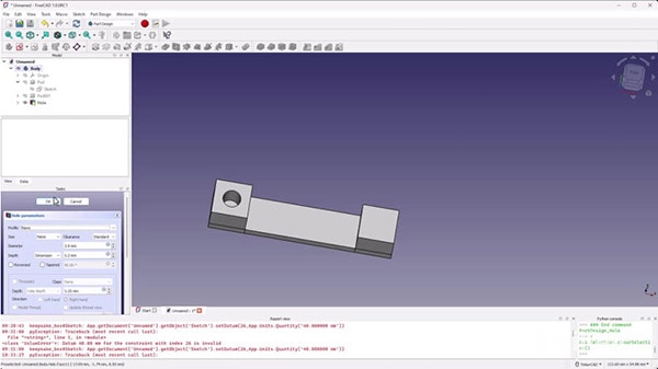 Intro to FreeCAD Part 4: How to Use Heat Set Inserts Intro to FreeCAD Part 4: How to Use Heat Set Inserts