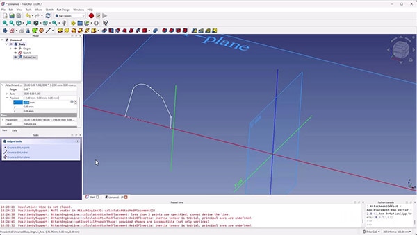 Intro to FreeCAD Part 6: Revolutions Pipes and Lofts Intro to FreeCAD Part 6: Revolutions Pipes and Lofts