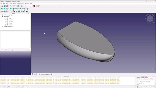 Intro to FreeCAD Part 7: Sweeps and Lofts with Guide Curves Intro to FreeCAD Part 7: Sweeps and Lofts with Guide Curves