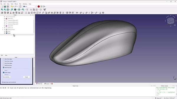 Intro to FreeCAD Part 8: Creating Curved Surfaces Intro to FreeCAD Part 8: Creating Curved Surfaces