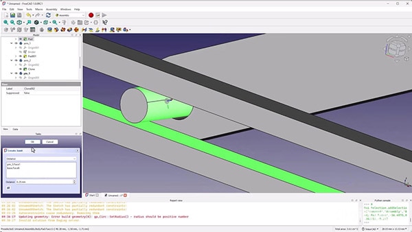 Intro to FreeCAD Part 9: Assembly Tutorial Intro to FreeCAD Part 9: Assembly Tutorial